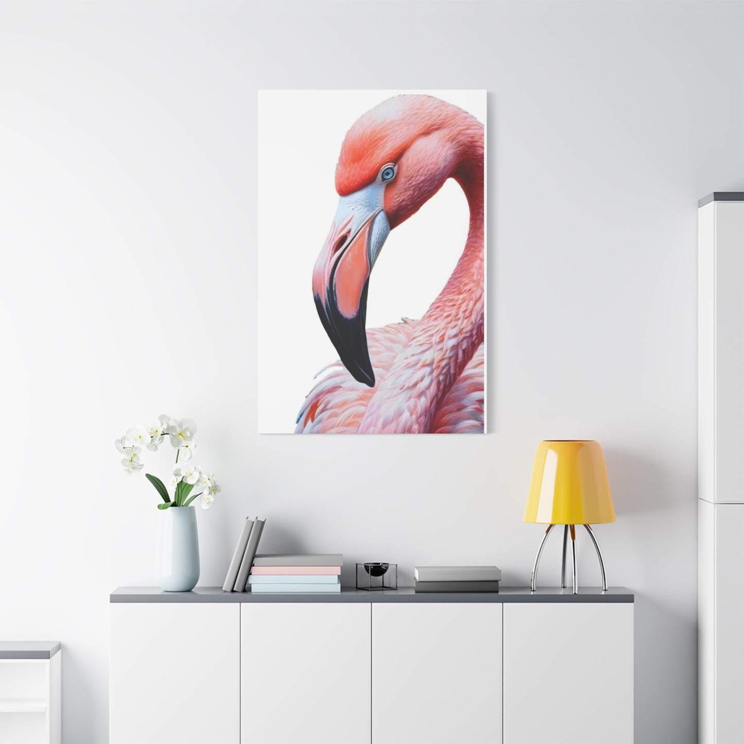 Flaming Portrait Wall Art & Canvas Prints