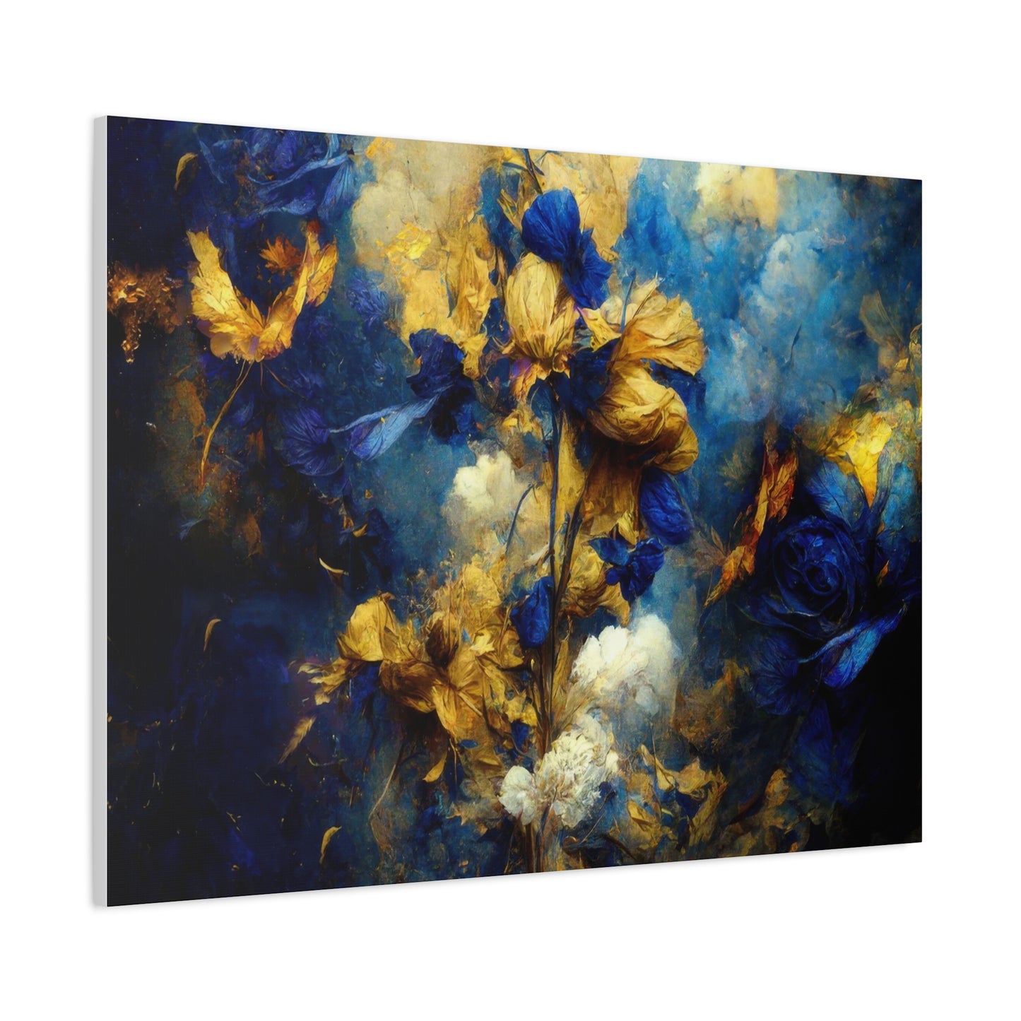 Golden Blooms at Twilight Wall Art & Canvas Prints