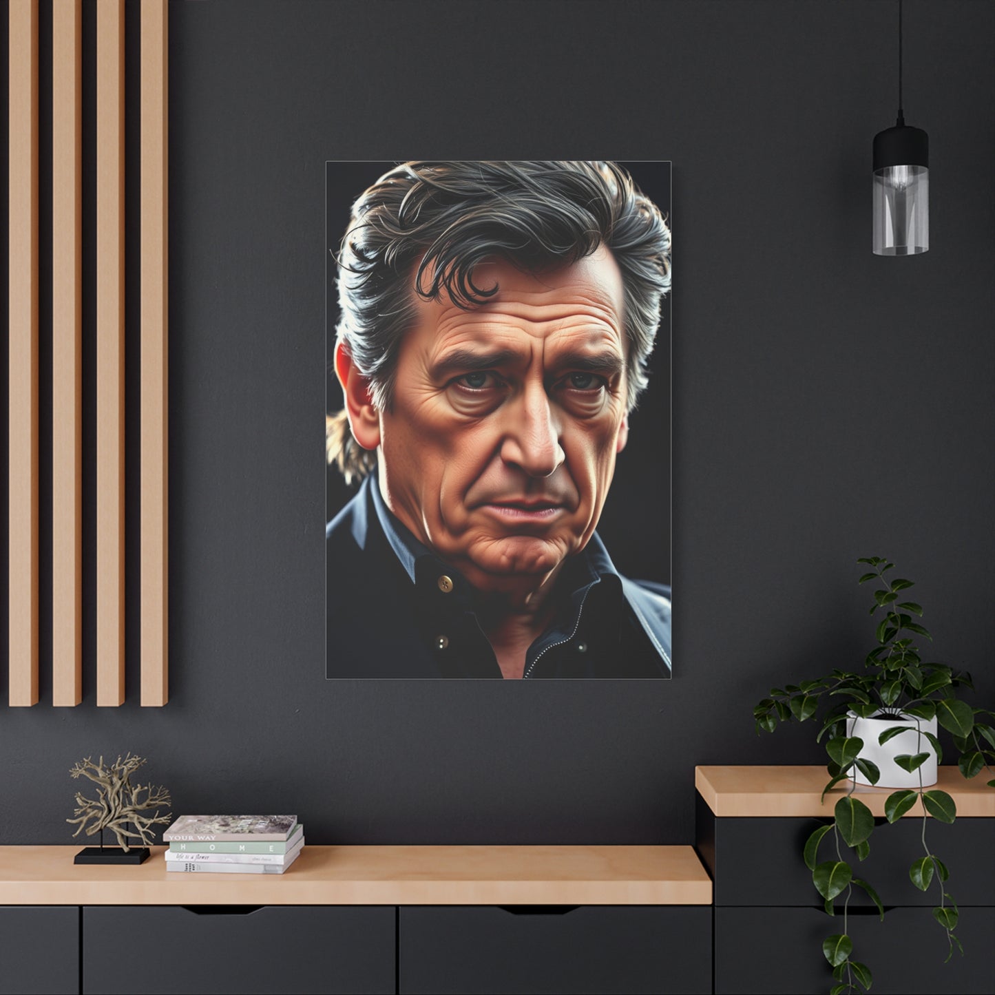 Johnny Cash Art Supreme Gallery Wall Art & Canvas Print
