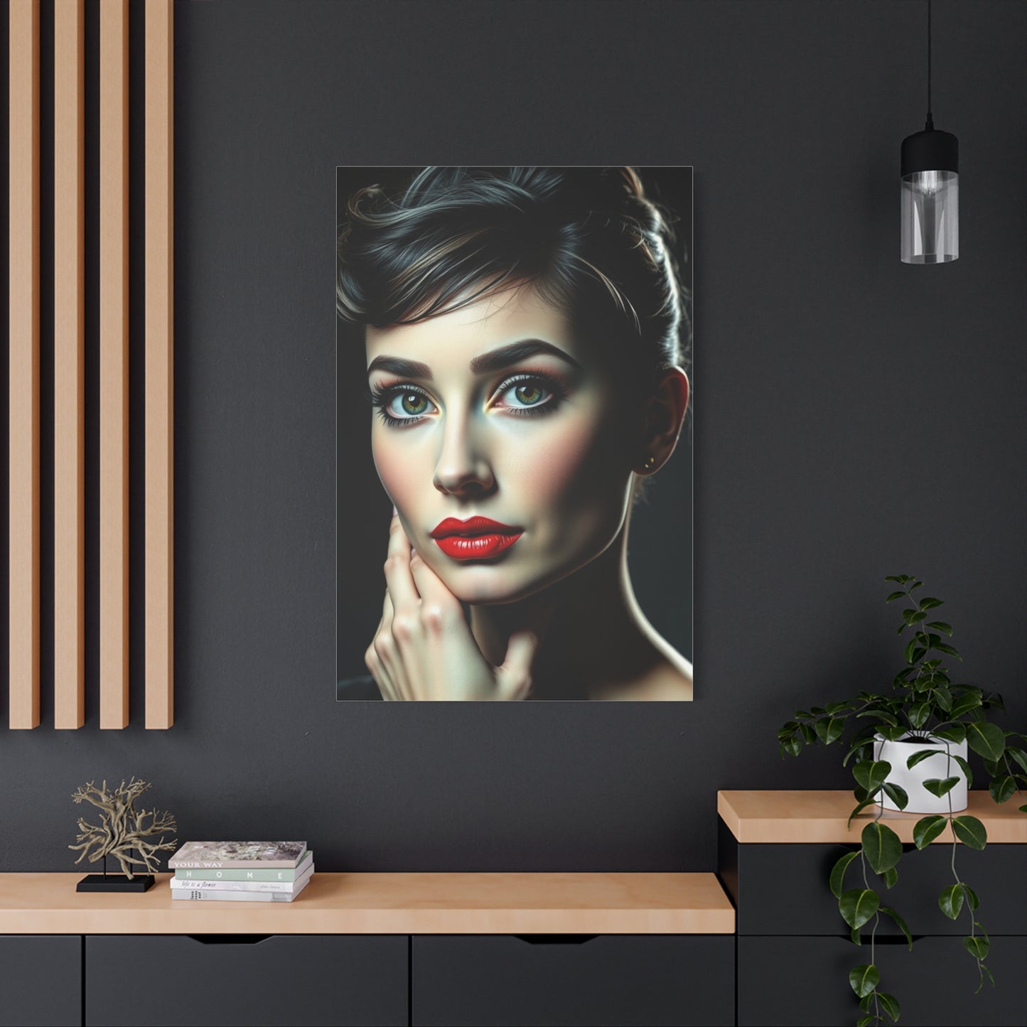 Audrey Hepburn Art Luxury Canvas Wall Art & Canvas Print