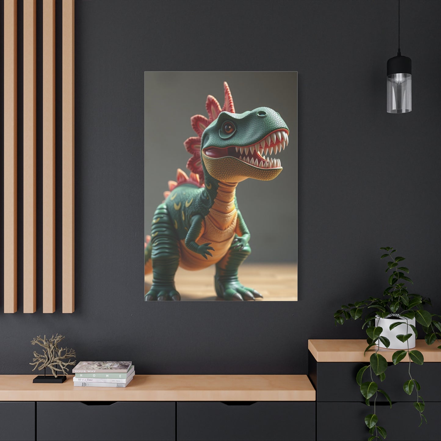 Kid’s Dinosaur Art Canvas Art 5 Wall Art & Canvas Print