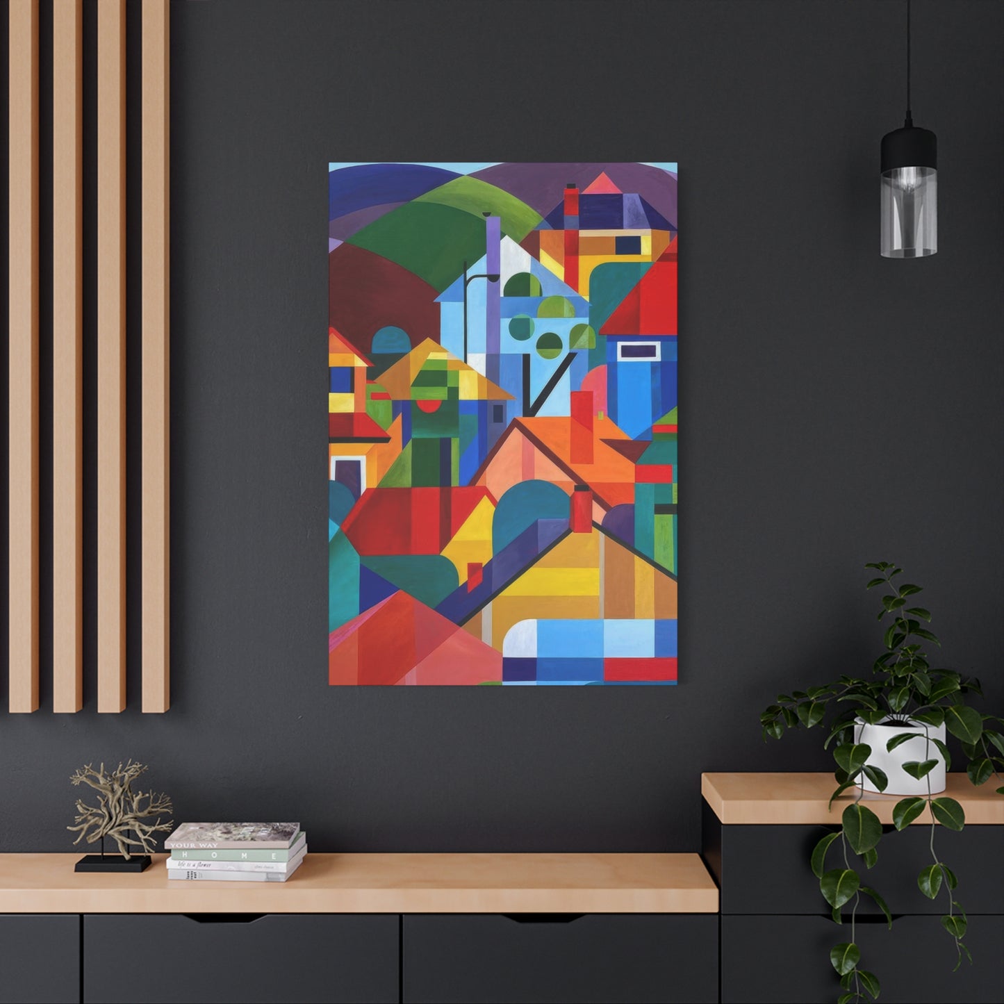 Cityscape Cubism Wall Art & Canvas Prints