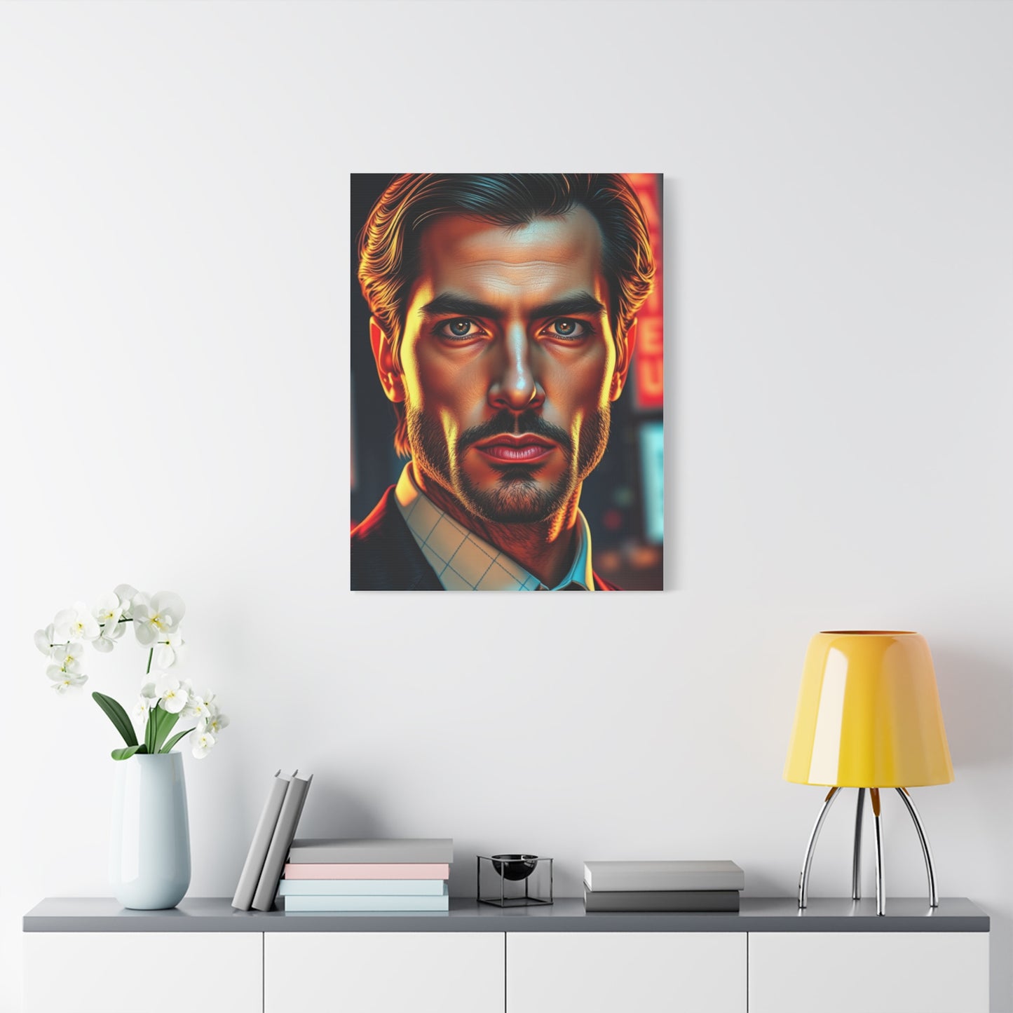 American Psycho Art Canvas Art 1 Wall Art & Canvas Print