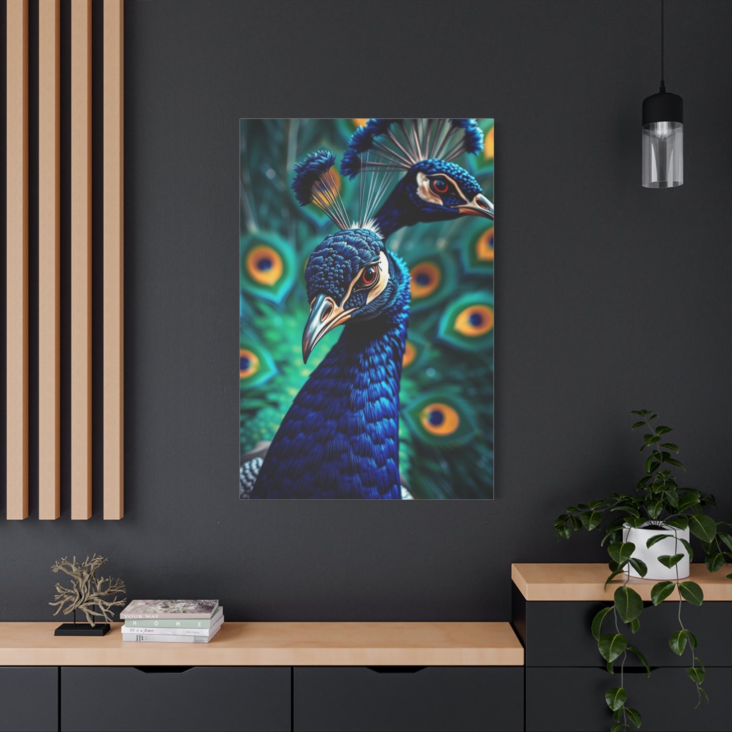 Peacock Art Supreme Gallery Wall Art & Canvas Print