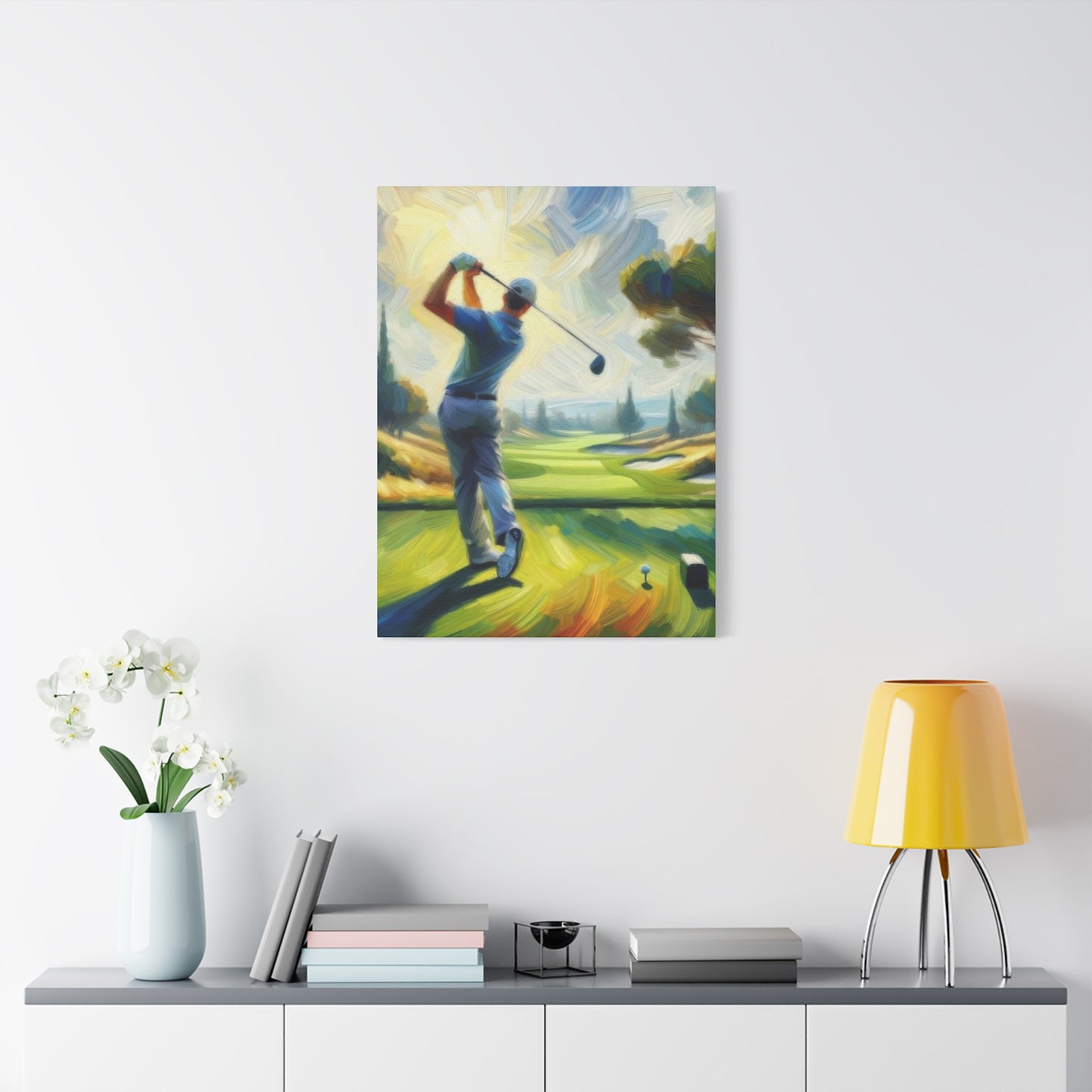 Golf Swing 2 Wall Art & Canvas Prints