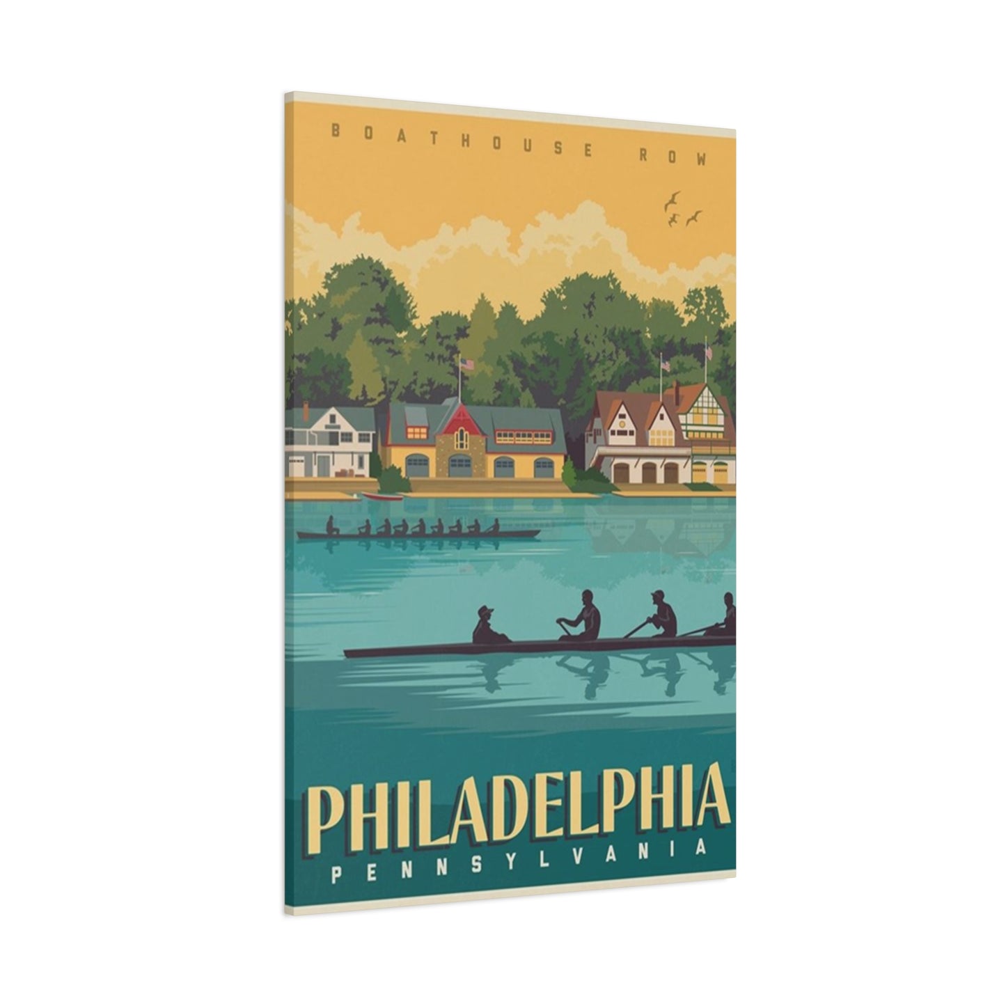 Boathouse Row Wall Art & Canvas Prints
