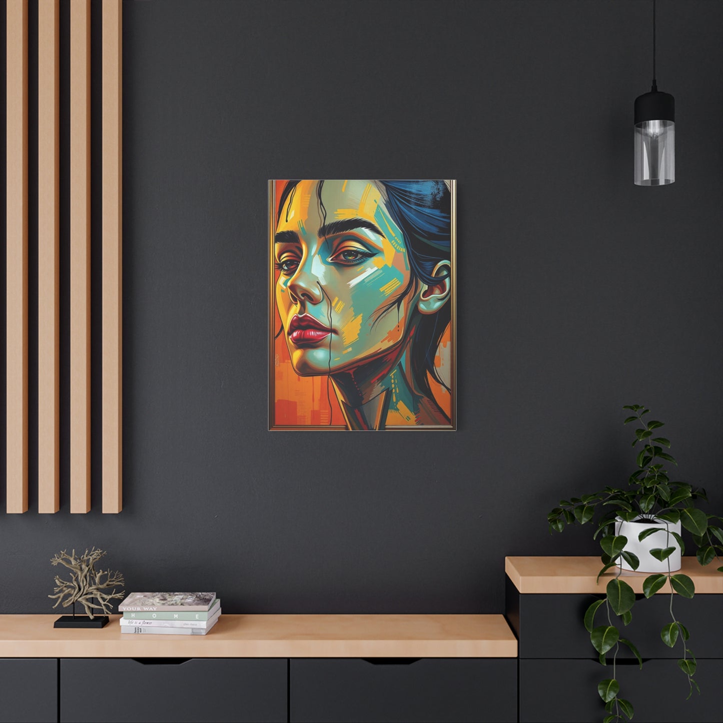Modernist Reverie Art Panel Wall Art & Canvas Print