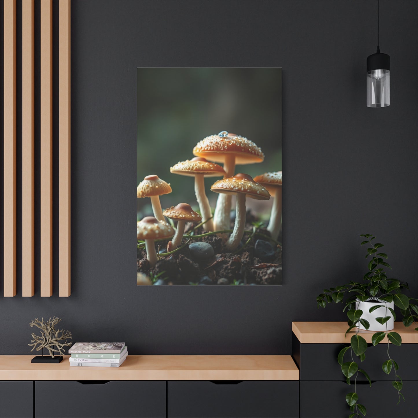 Mushrooms Wall Art Refined Canvas Wall Art & Canvas Print