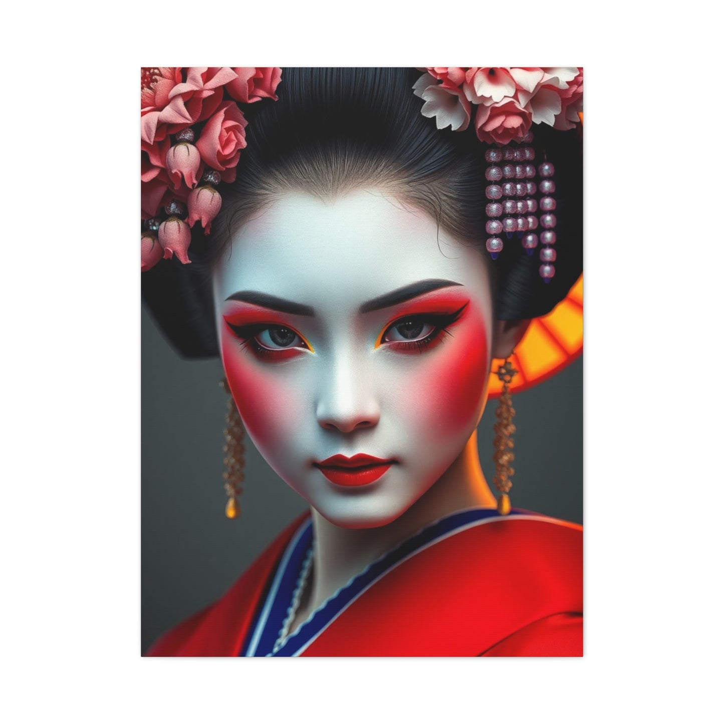 Geisha Art Canvas Art 2 Wall Art & Canvas Print