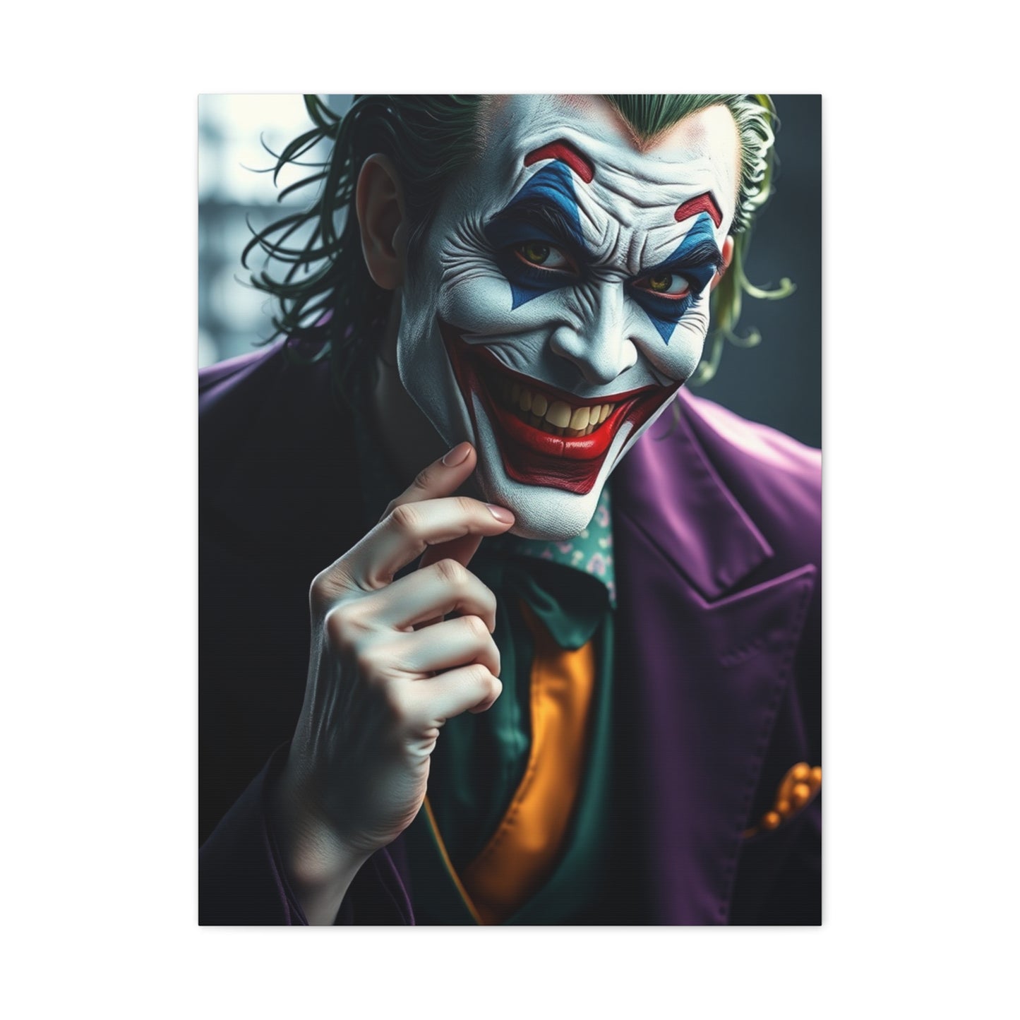 The Joker Art Canvas Art 7 Wall Art & Canvas Print