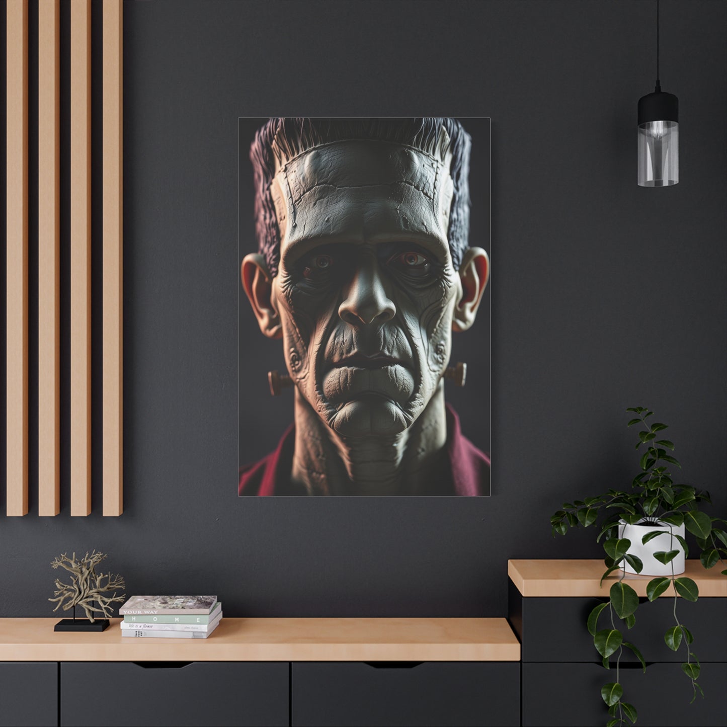Masterpiece Frankenstein Art Vision Wall Art & Canvas Print