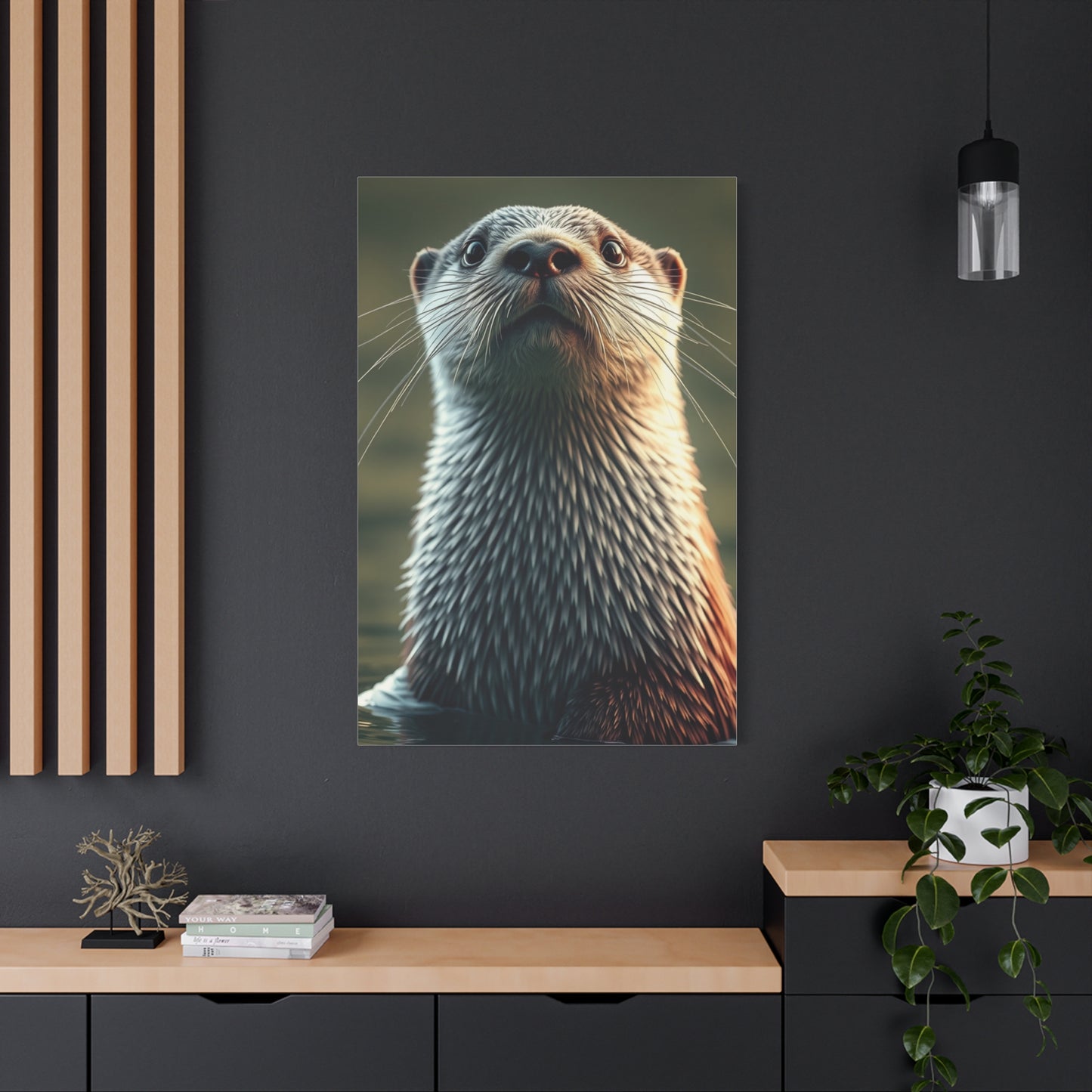 Otter Art Refined Canvas Wall Art & Canvas Print