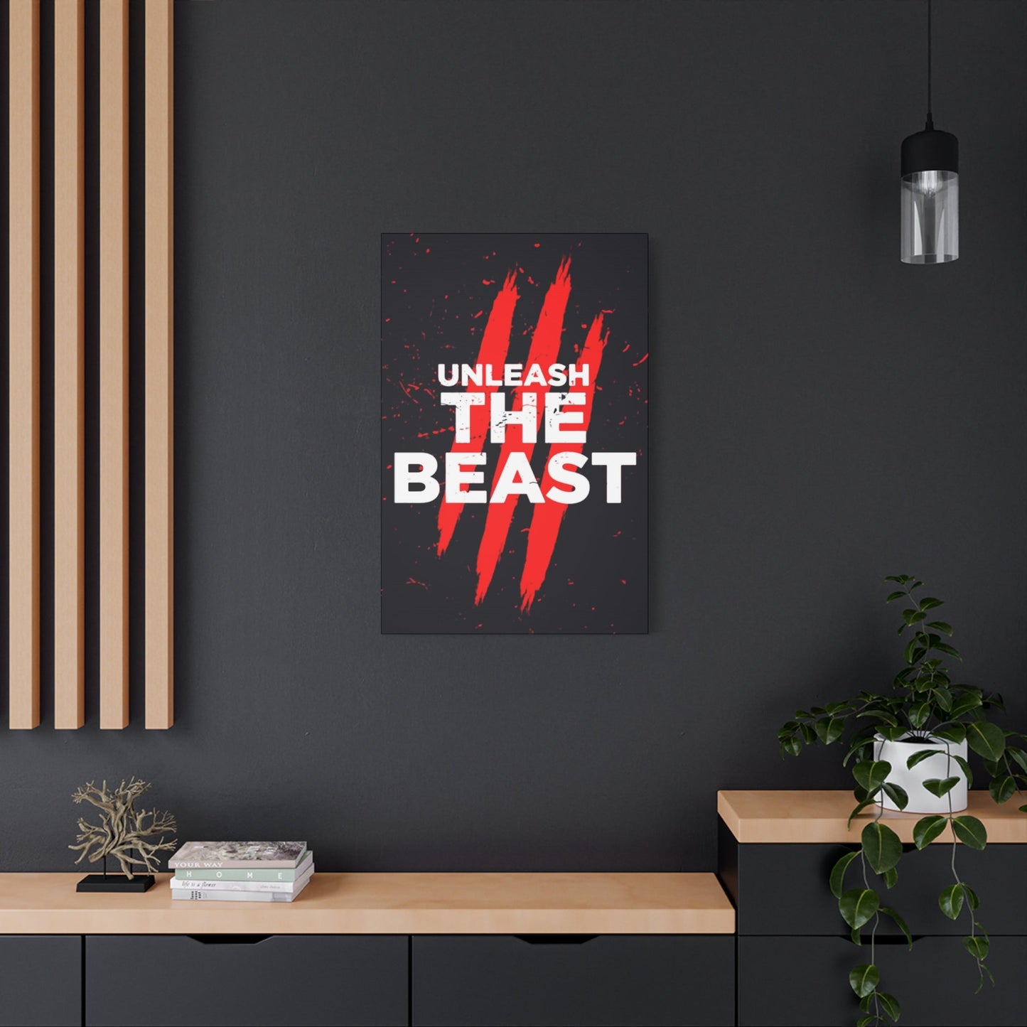 Unleash the beast Wall Art & Canvas Prints