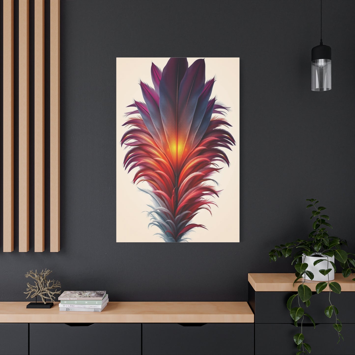 Seraphic Plume Panorama Wall Art & Canvas Print