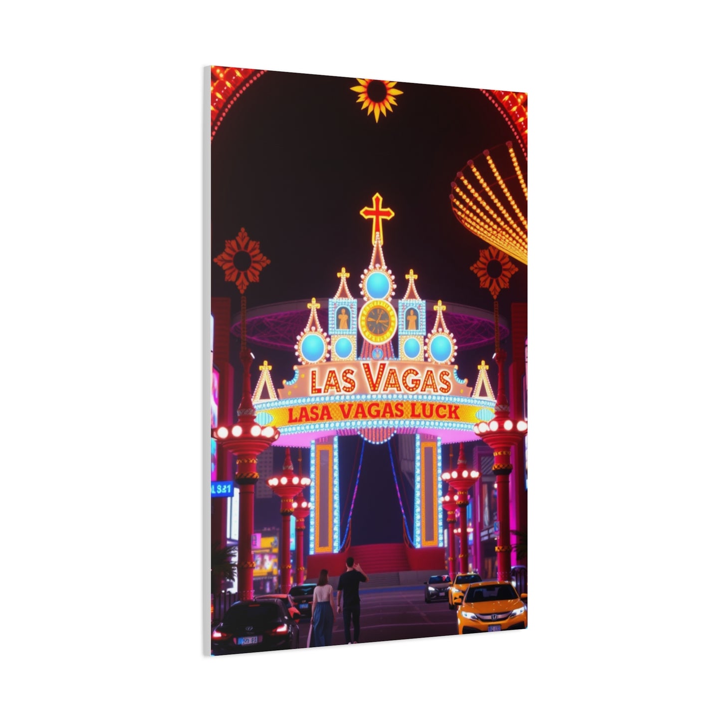 Las Vagas Art Canvas Art 10 Wall Art & Canvas Print