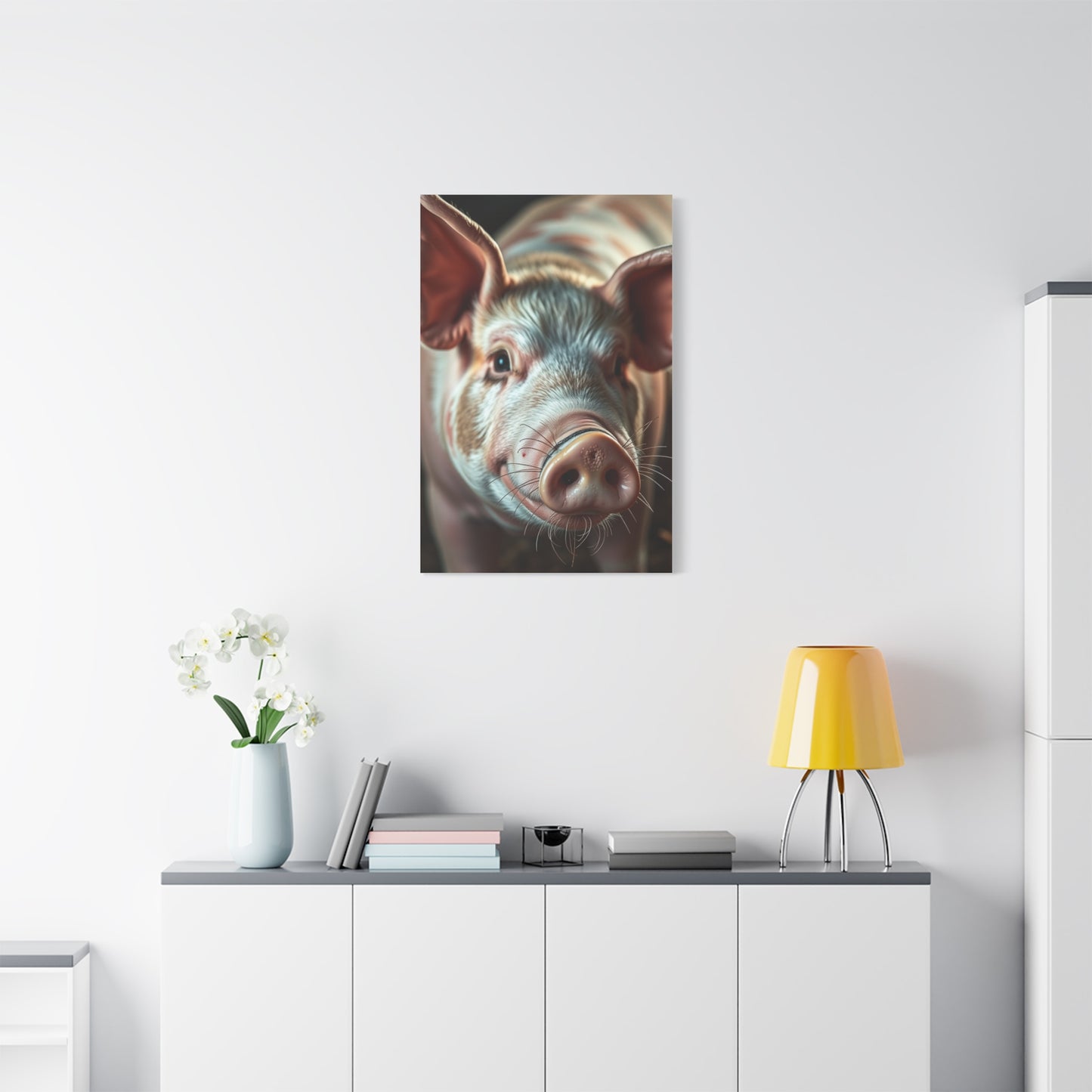Pig Art Canvas Art 3 Wall Art & Canvas Print