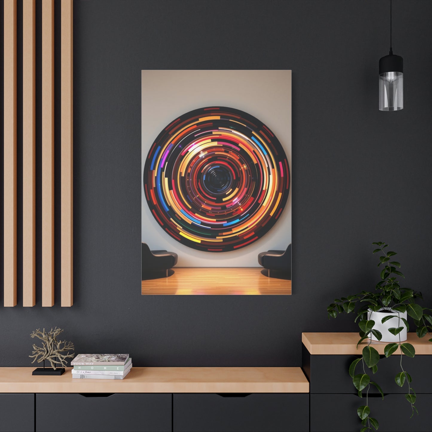 Supreme Circular Abstract Art Beautiful Collection Wall Art & Canvas Print