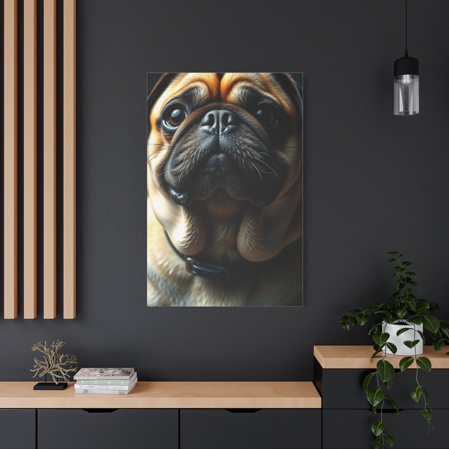 Elite Pug Art Vision Wall Art & Canvas Print