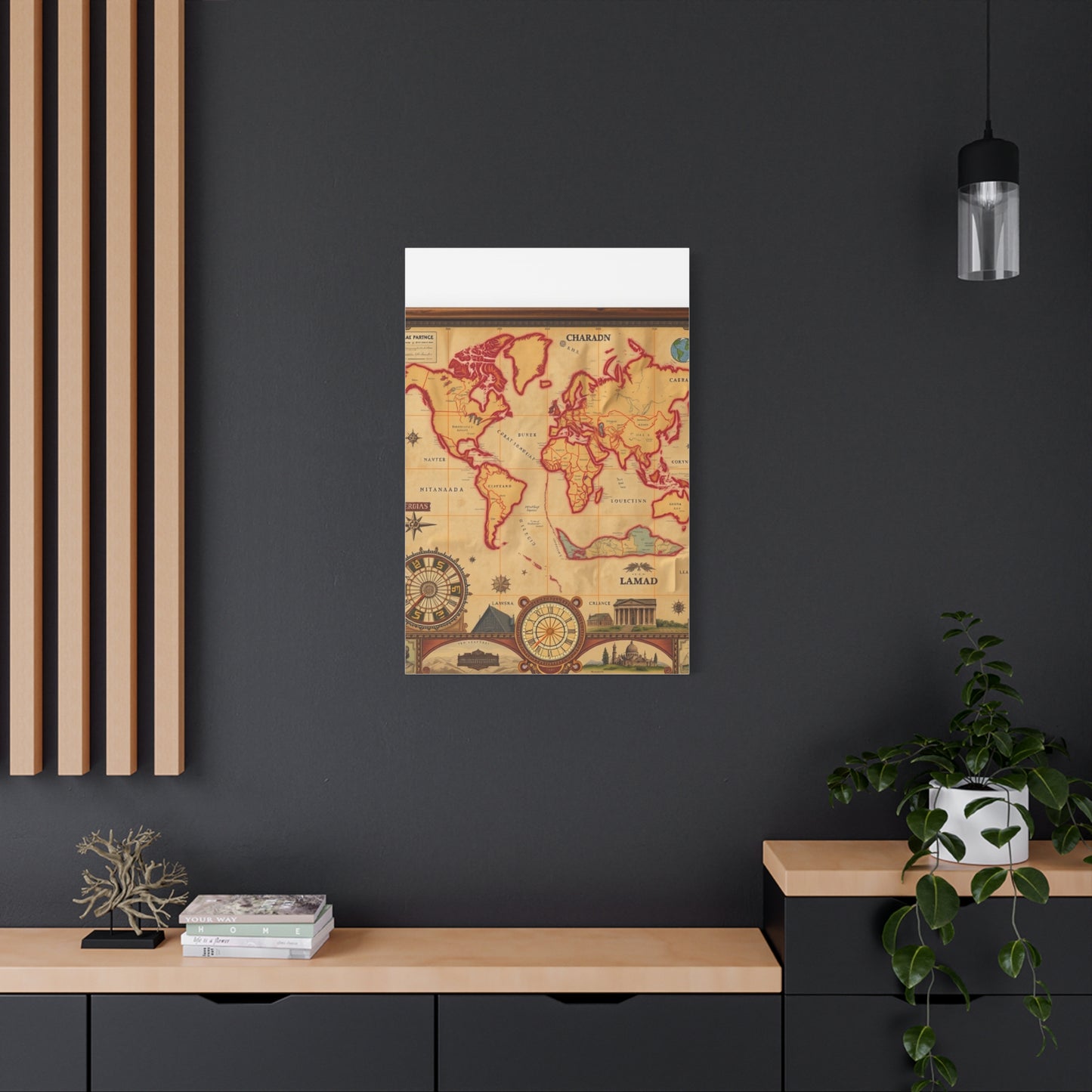 Supreme Art Collection Antique Maps Wall Art & Canvas Print