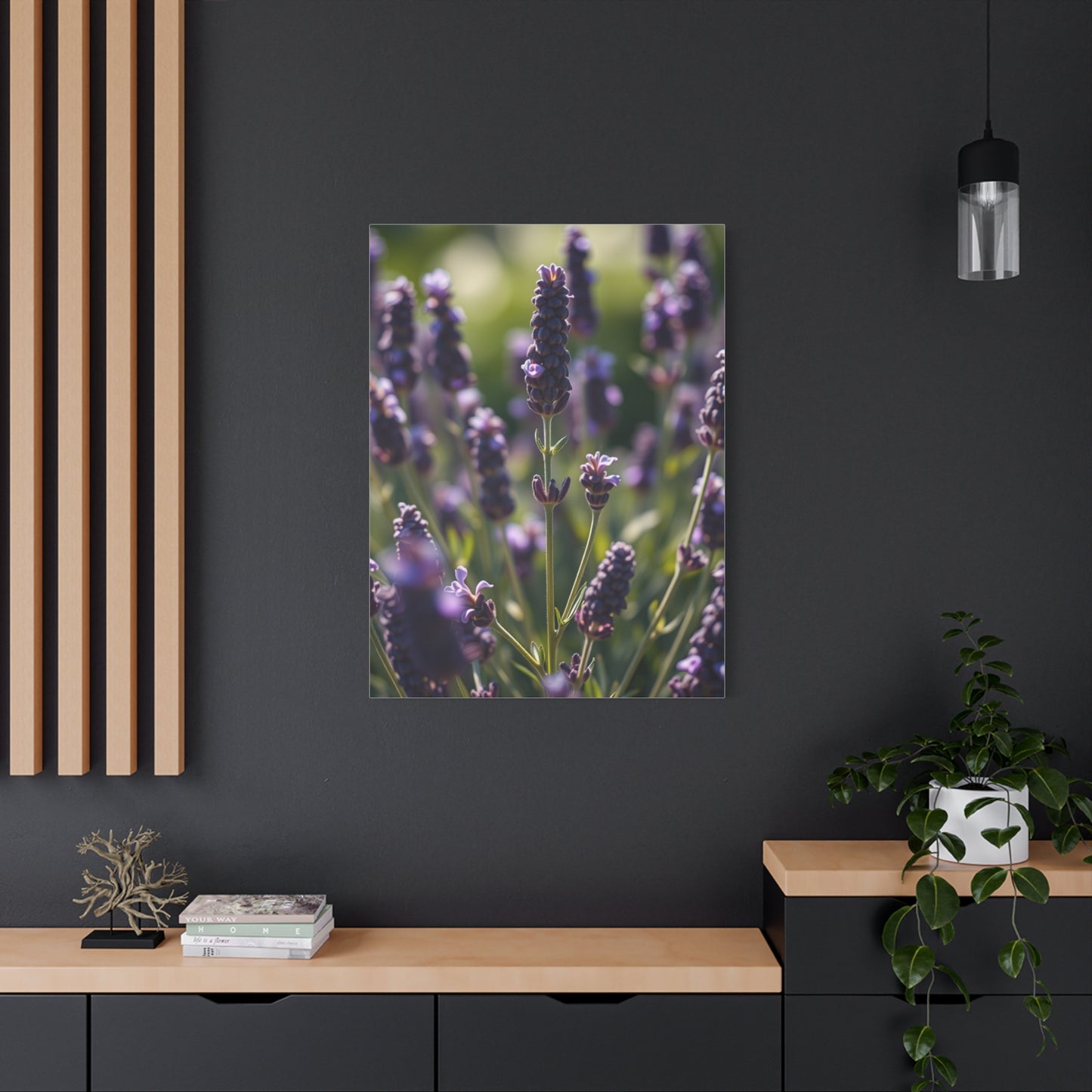 Lavender Herb Art Canvas Art 2 Wall Art & Canvas Print