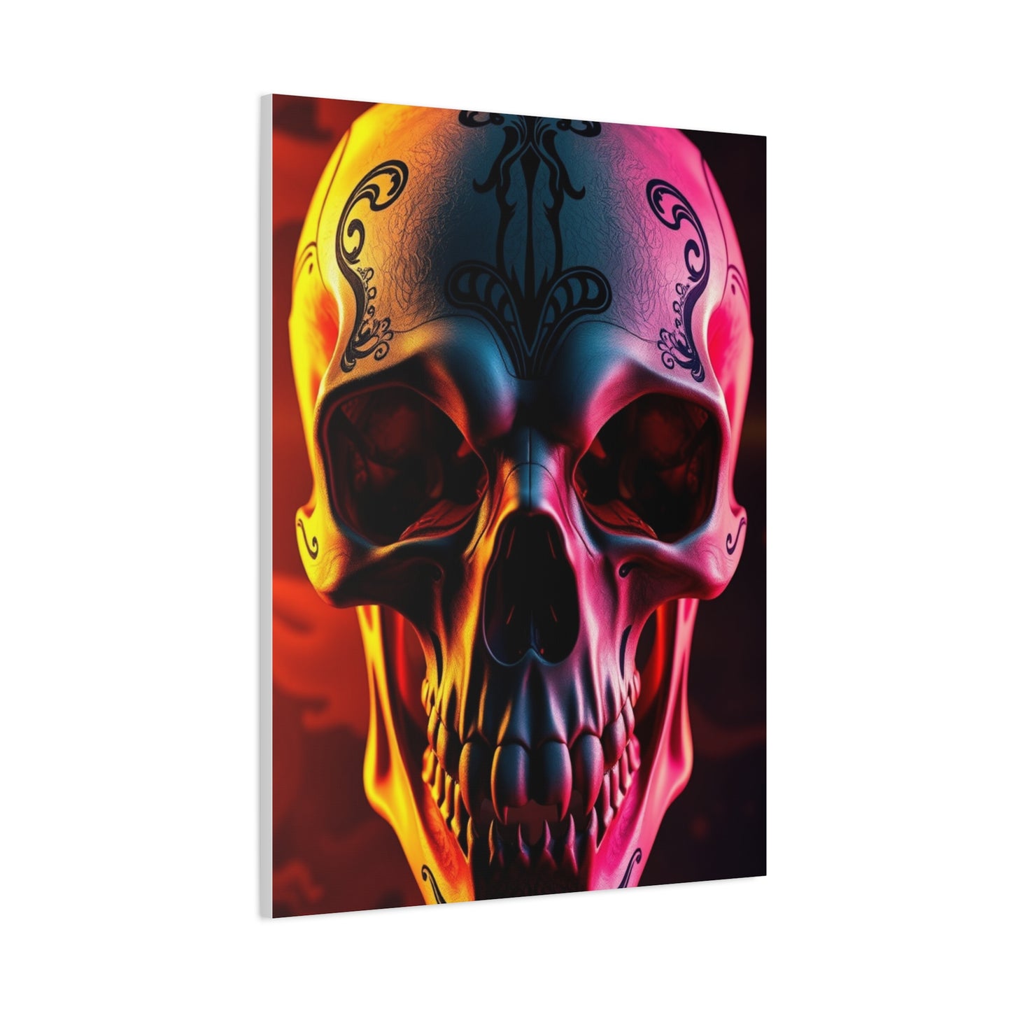 Noble Skull Reverie Wall Art & Canvas Print