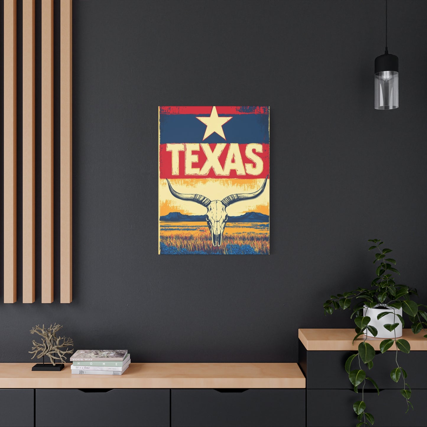 Landscape Of The Texas State Poster Wall Art & Canvas Prints