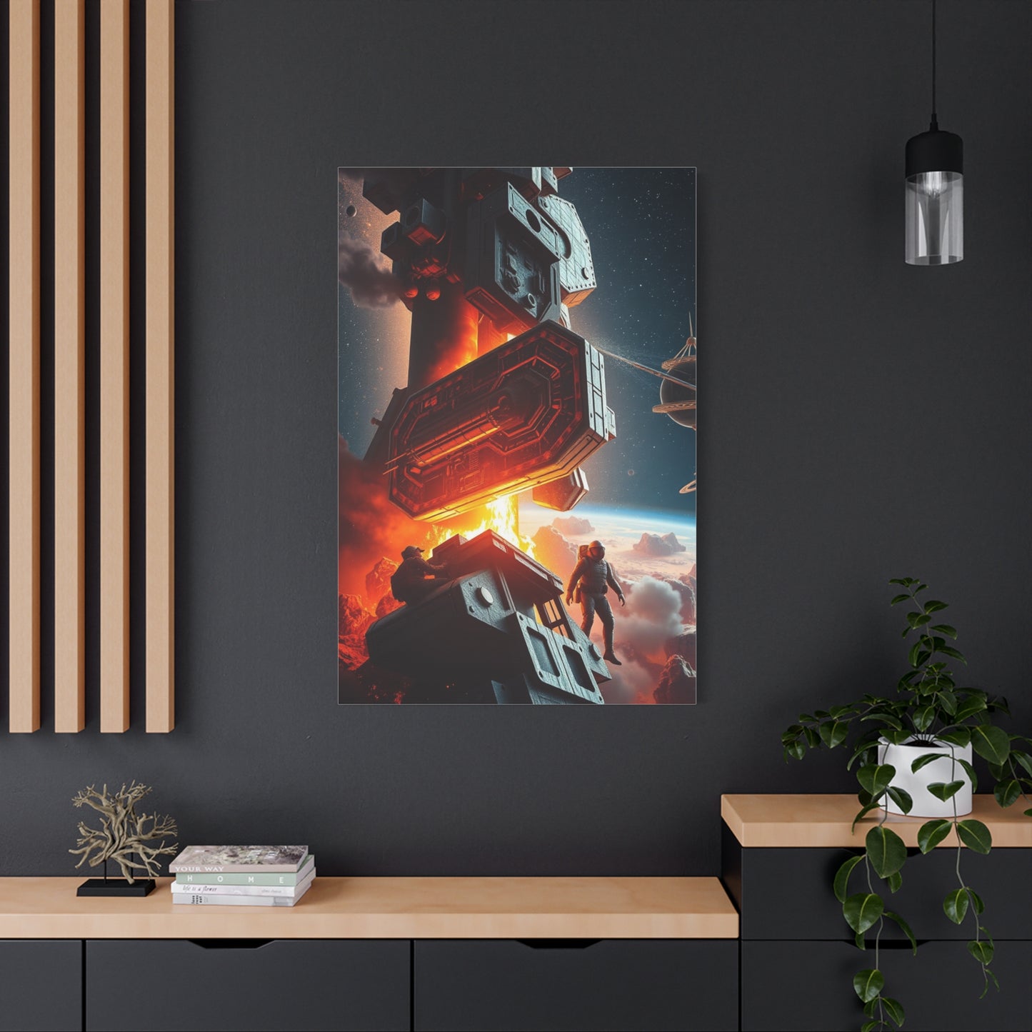 Galactic Elegance Display Wall Art & Canvas Print