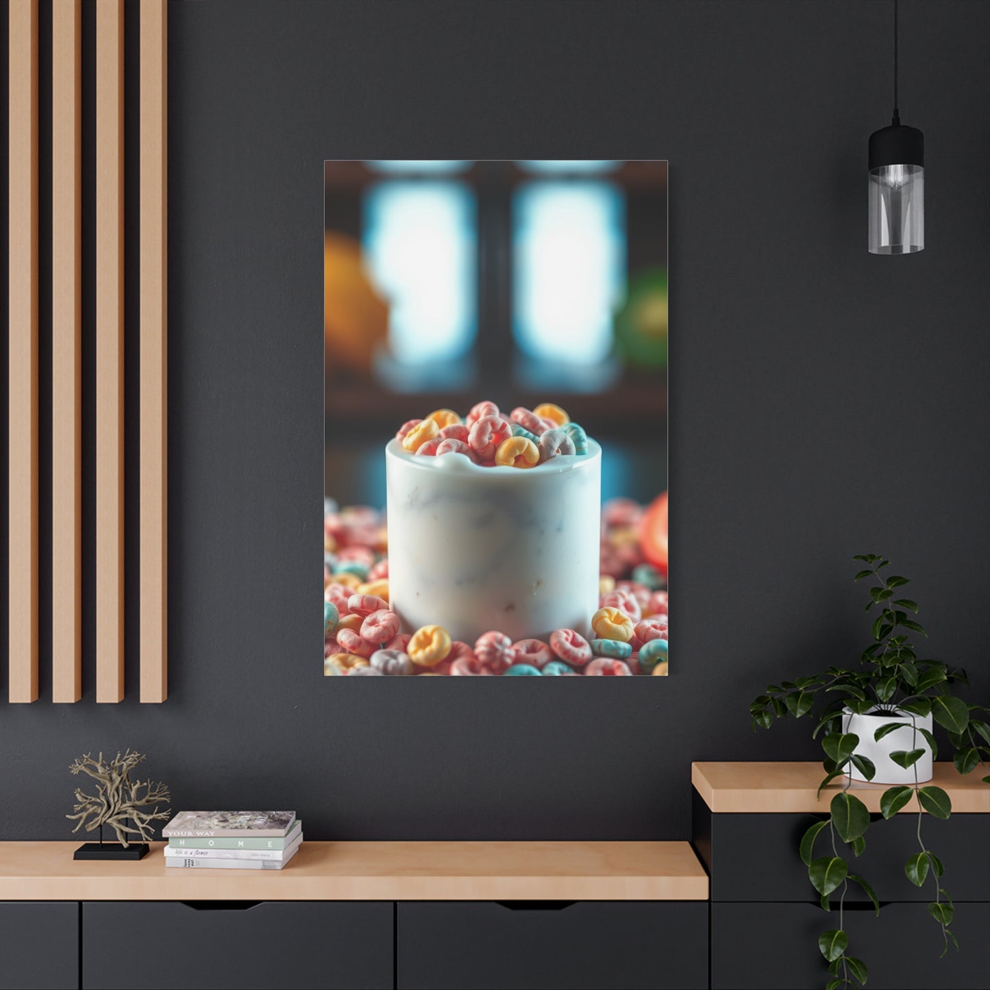 Dazzling Loop Mosaic Artwork Wall Art & Canvas Print