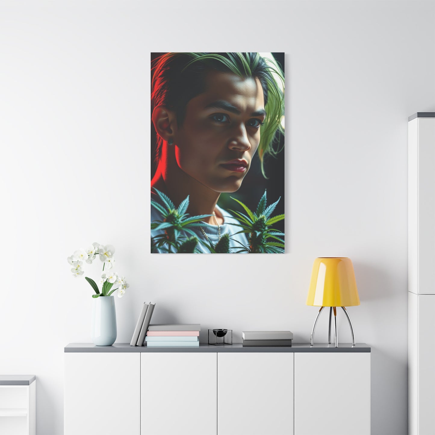 Green Symphony Canvas Wall Art & Canvas Print