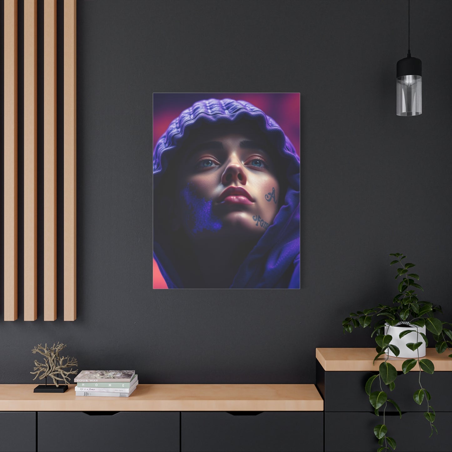 Violet Reverie Canvas