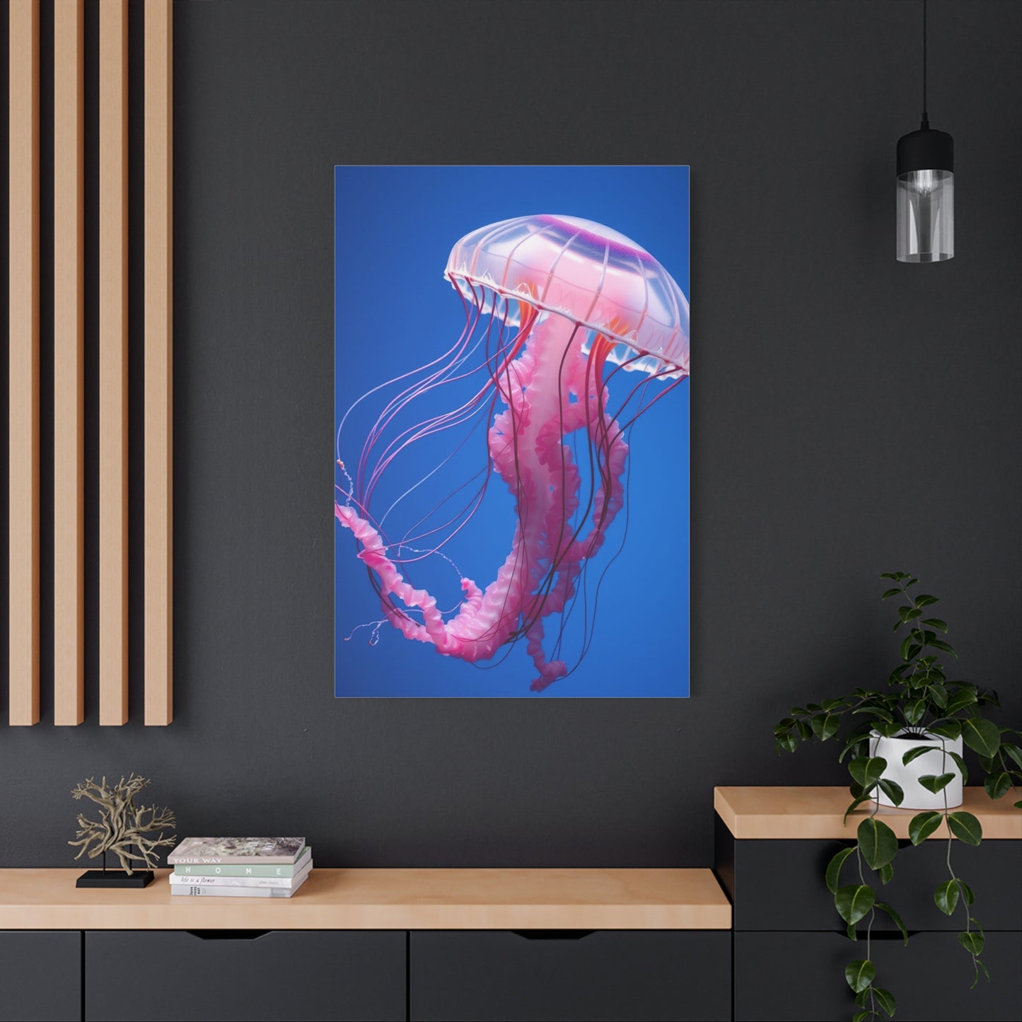 Vision Jellyfish Art Art Wall Art & Canvas Print
