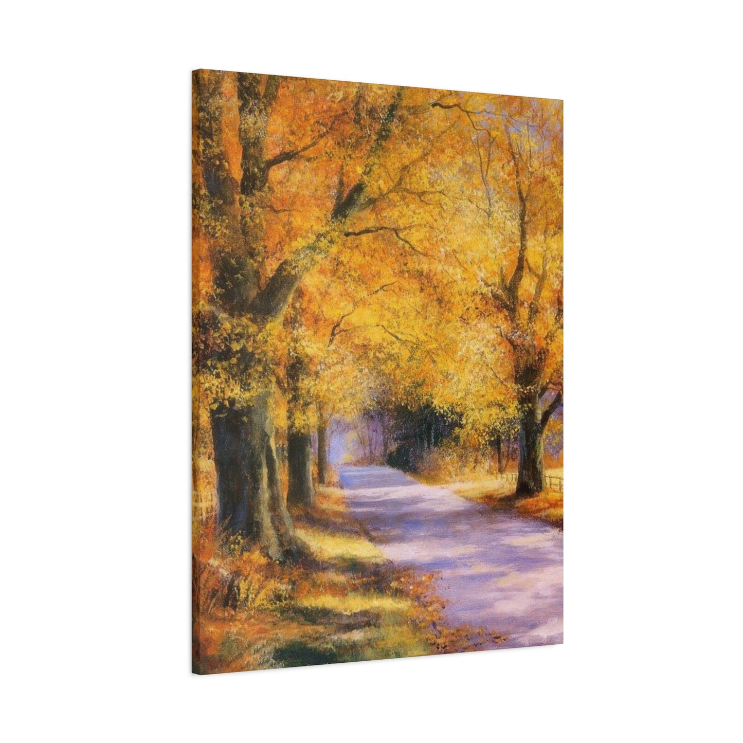 Forest Yellow Path Wall Art & Canvas Prints