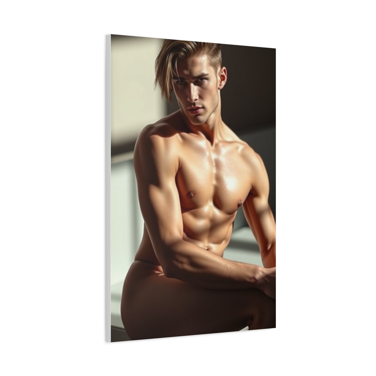Elysian Masculinity Canvas wall art & canvas print