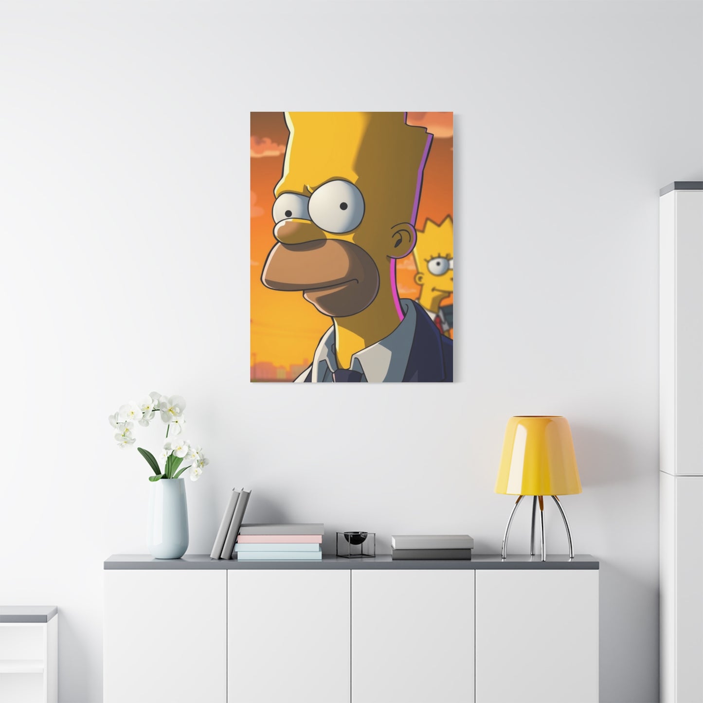 The Simpsons Art Canvas Art 9 Wall Art & Canvas Print