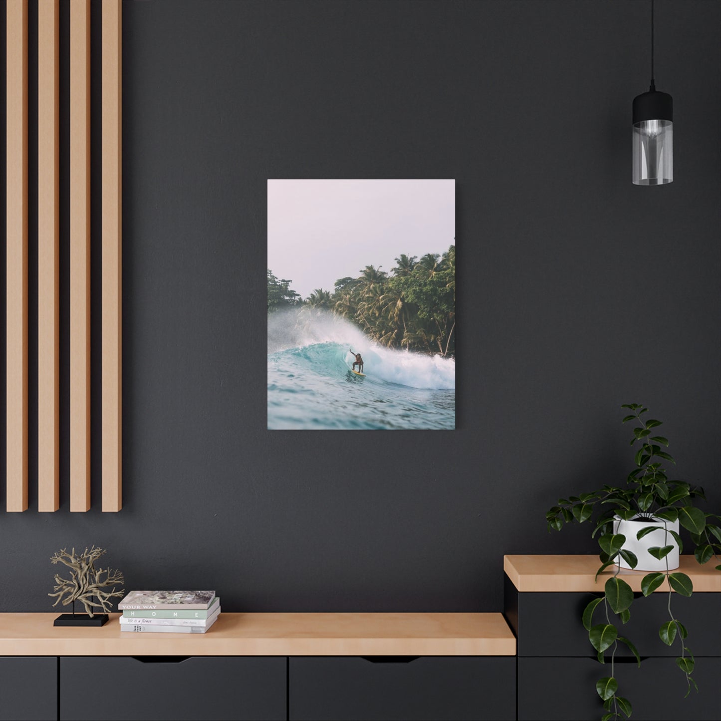 Wave Surfing Wall Art & Canvas Prints