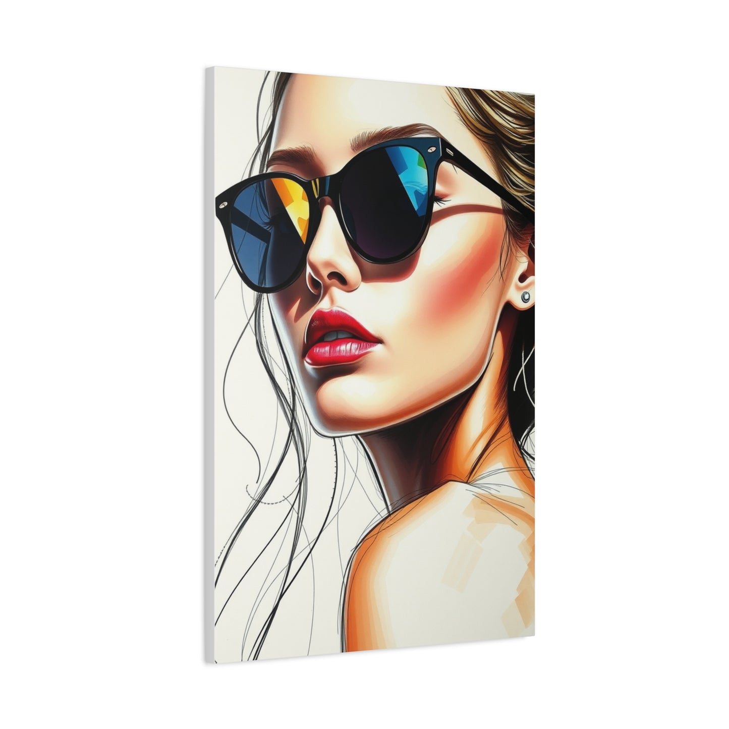 Fashion Illustration & Drawings Art Canvas Art 6 Wall Art & Canvas Print