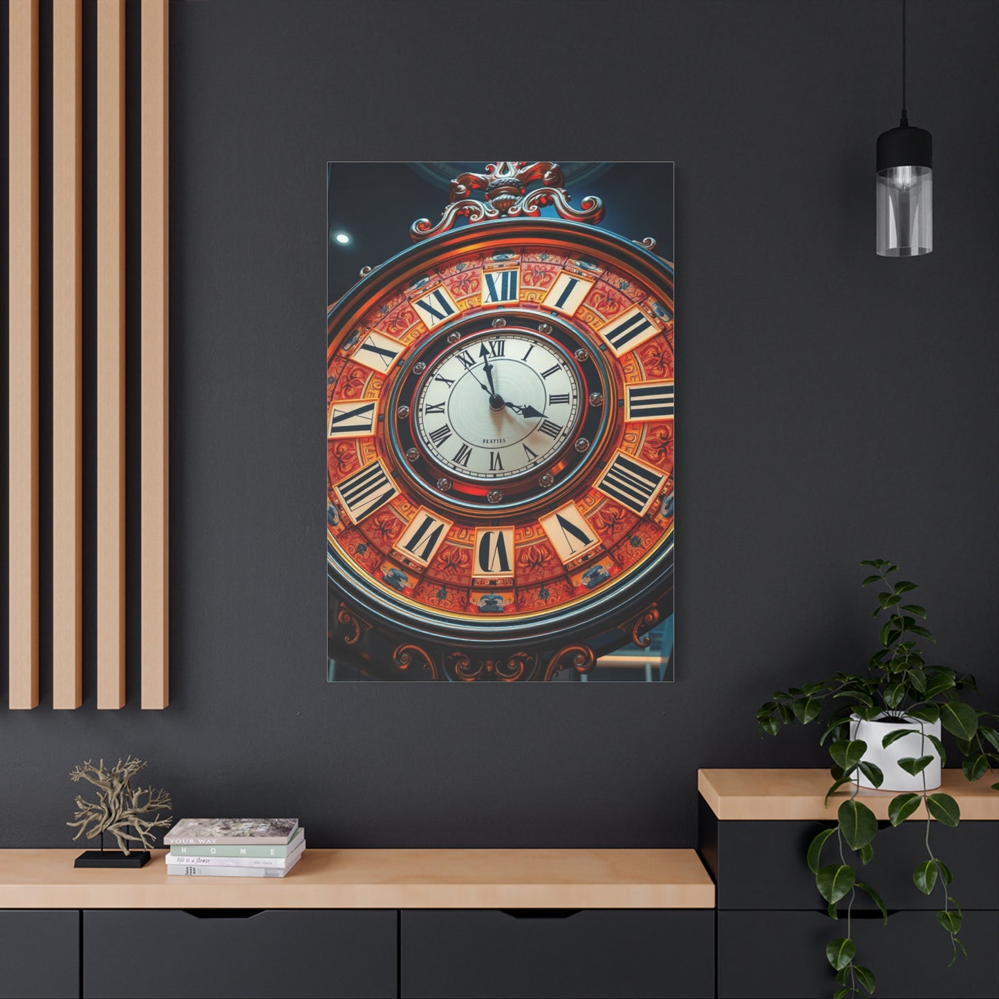 Clock Art Canvas Art 6 Wall Art & Canvas Print