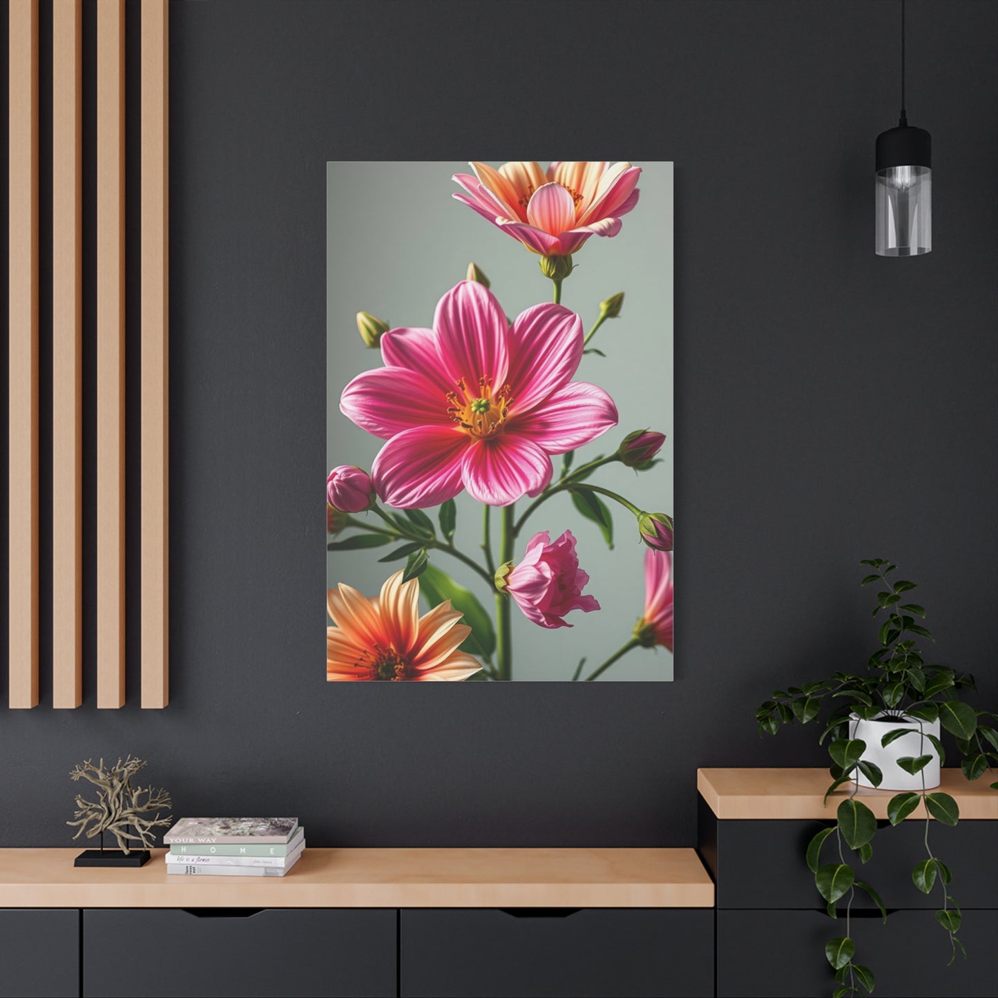 Luxurious Bloom Tapestry Wall Art & Canvas Print
