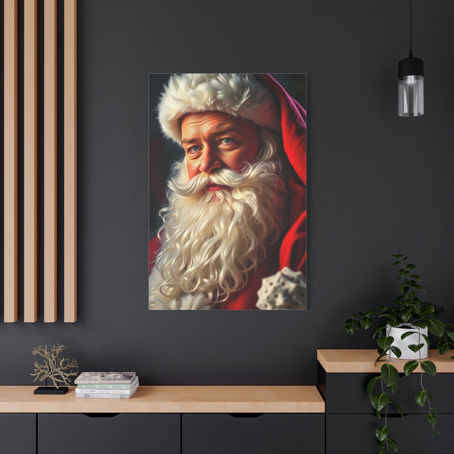 Supreme Santa Claus Art Beautiful Collection Wall Art & Canvas Print
