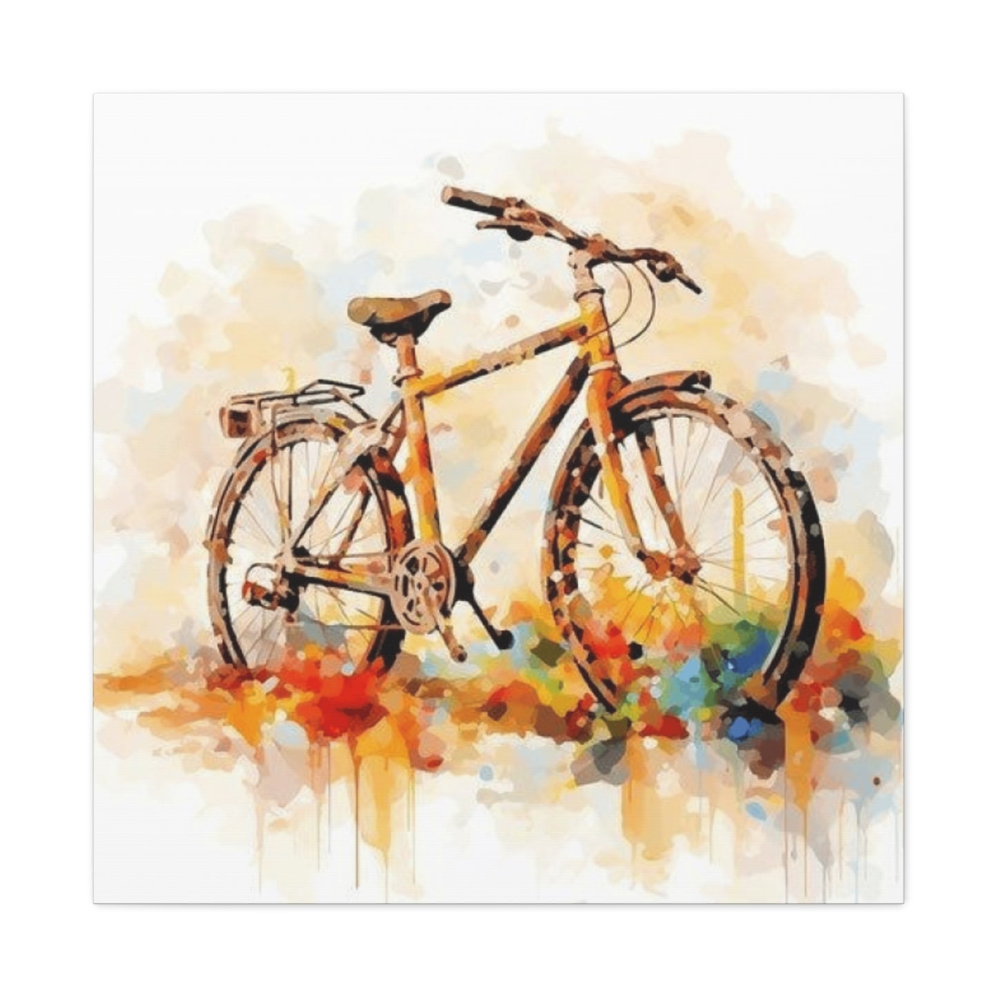 Abstract Cycle Paintin Wall Art & Canvas Prints