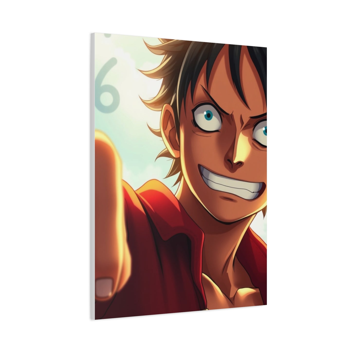 Monkey D. Luffy Art Canvas Art 4 Wall Art & Canvas Print