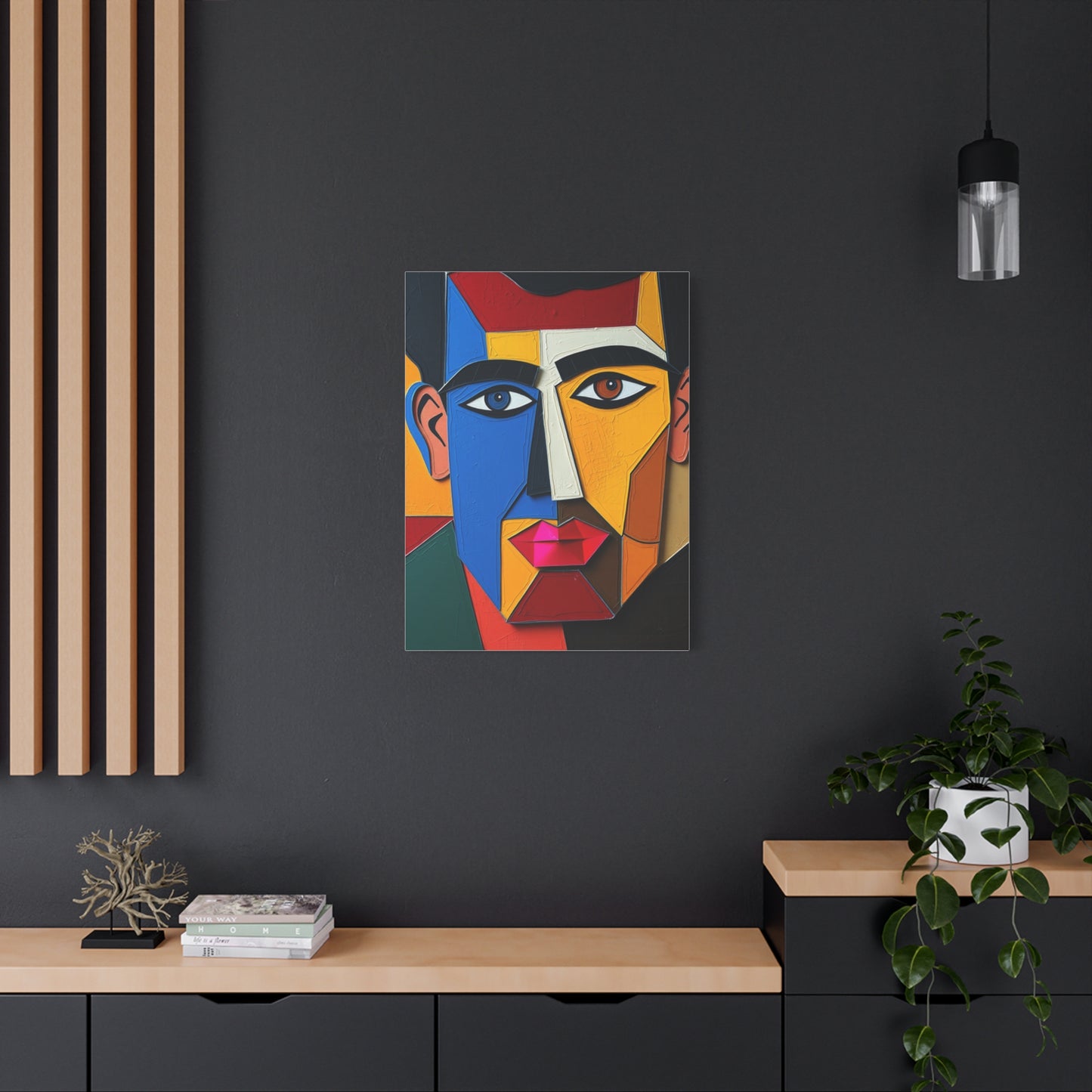 Facet Illumination Artwork Wall Art & Canvas Print