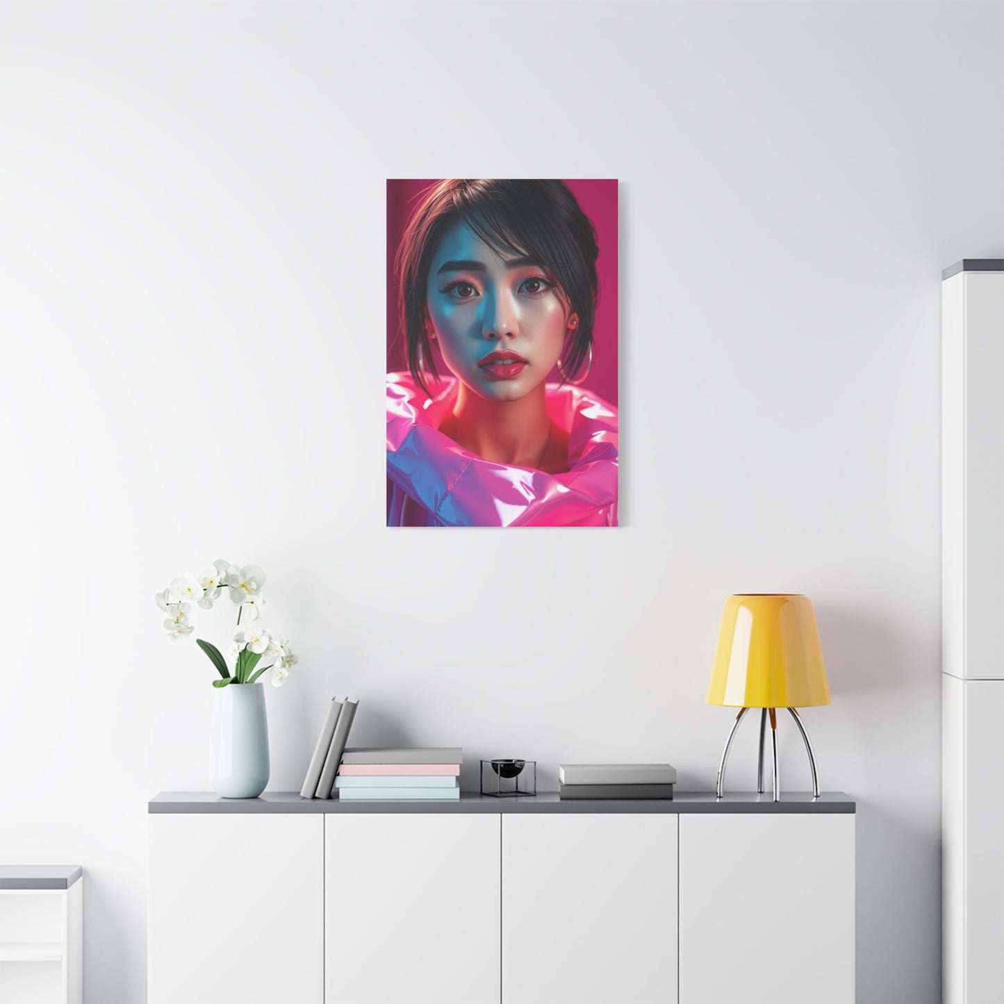 Pink Luminosity Art Wall Art & Canvas Print