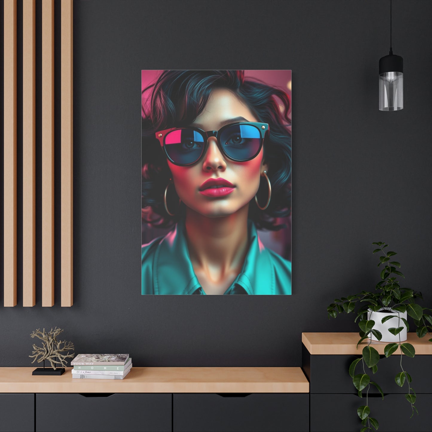 Chic Vibrance Canvas
