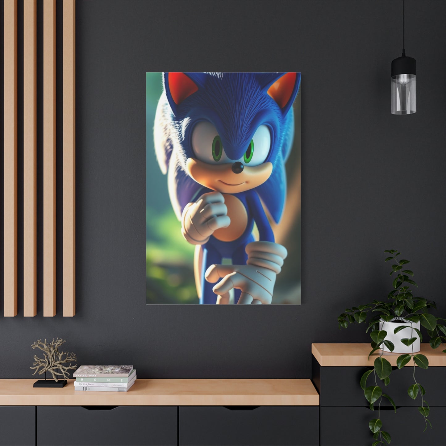 Supreme Sonic the Hedgehog Art Beautiful Collection Wall Art & Canvas Print