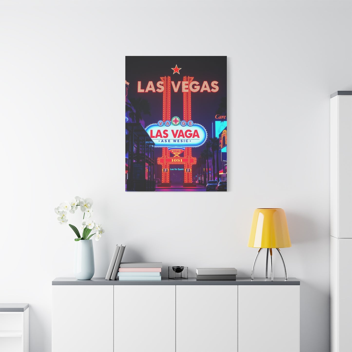 Las Vagas Art Canvas Art 5 Wall Art & Canvas Print