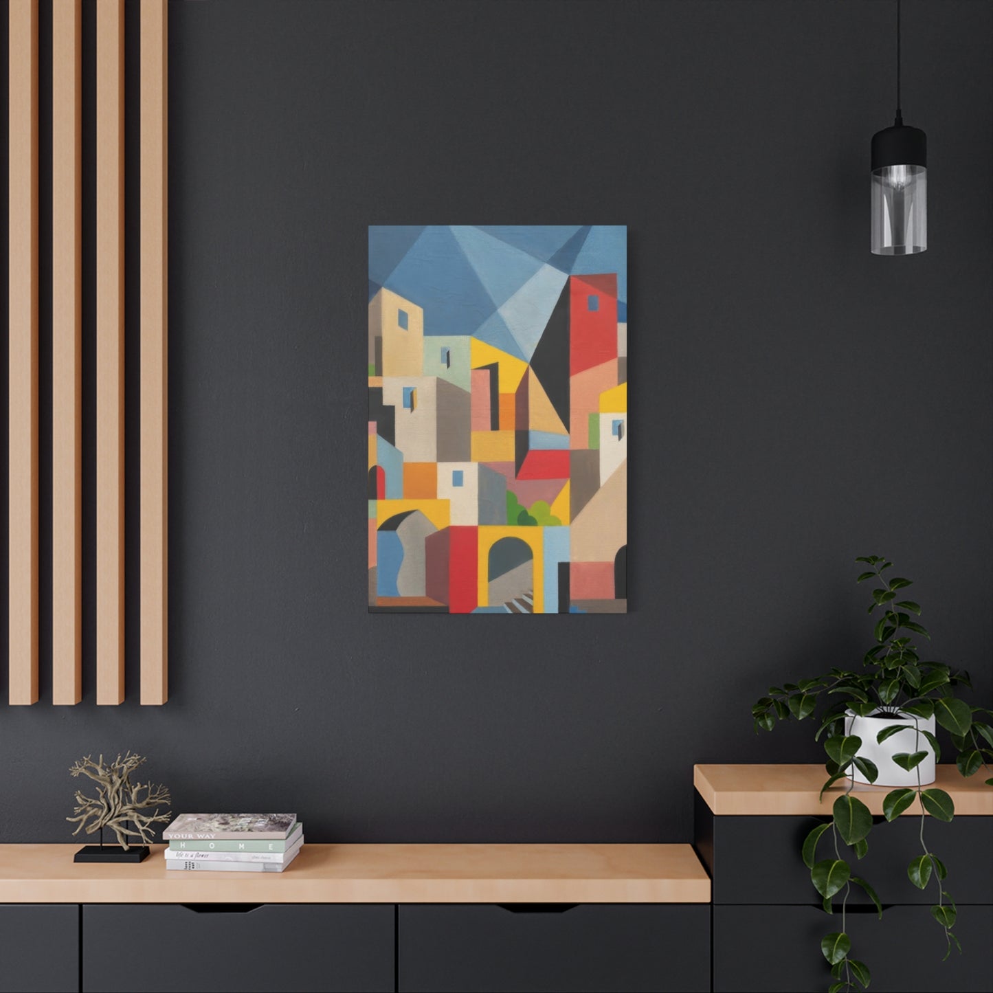 Cityscape Cubism Wall Art & Canvas Prints