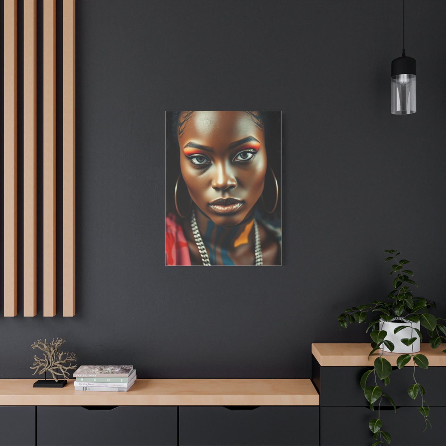Lady Basquiat Art Premium Canvas 16 Wall Art & Canvas Print