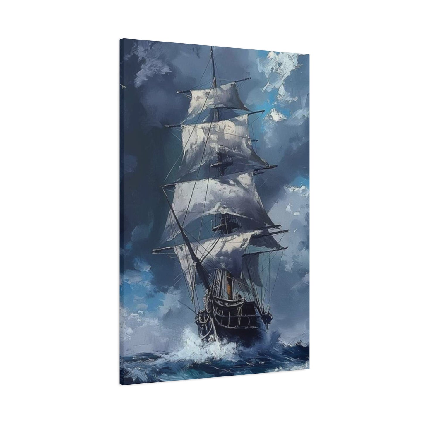Large Ship In Sea Wall Art & Canvas Prints