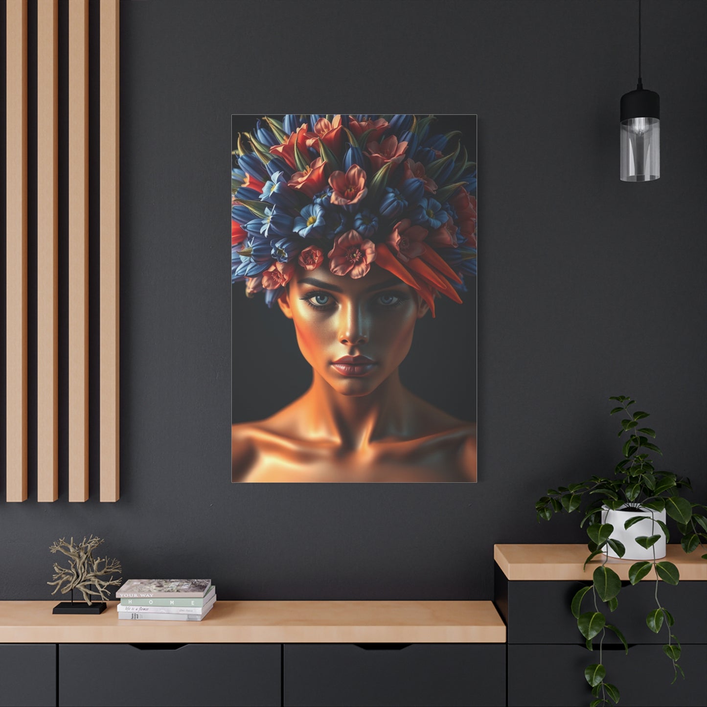 Heavenly Blossom Muse Wall Art & Canvas Print